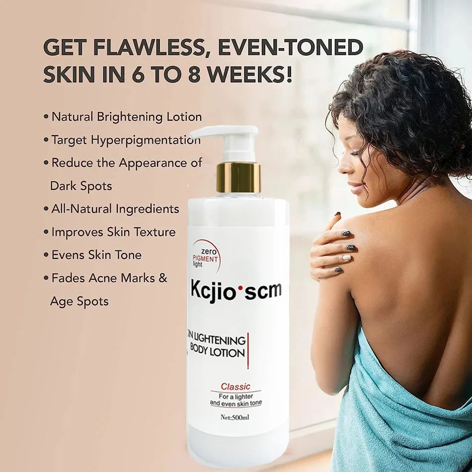 500ml Fast Whitening Cream For Dark skin Kojic Sen Moisturizing Lightening Body Lotion Skin Care for Flawless Even Skin Tone Viralgem Store