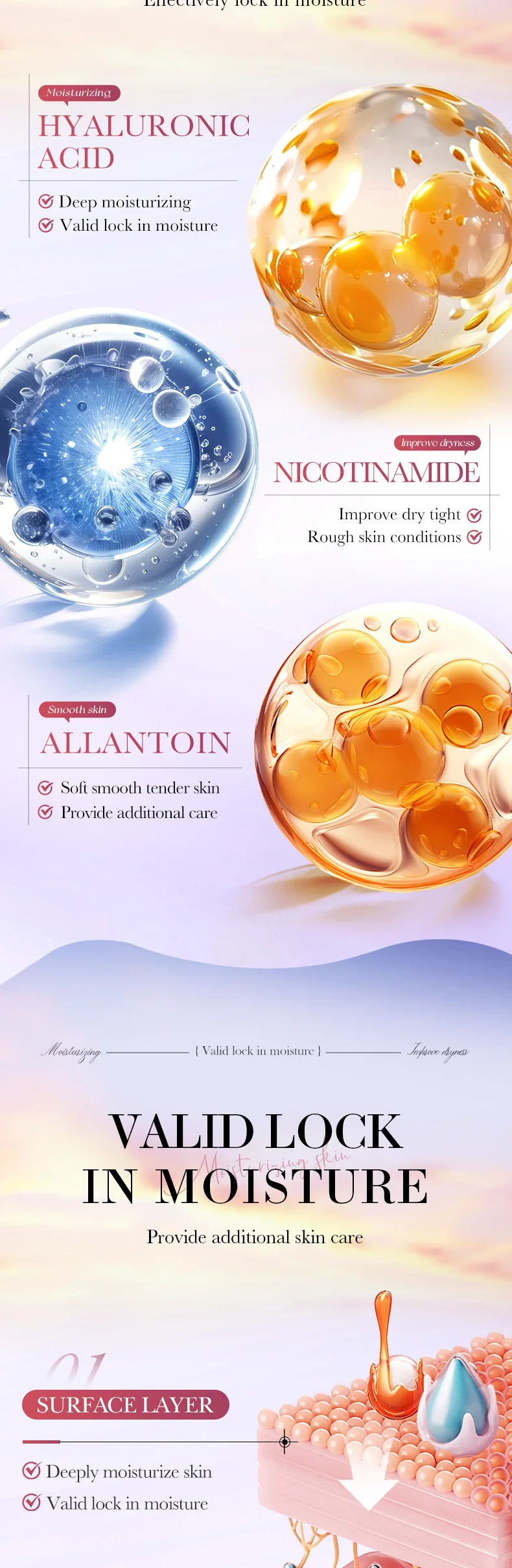 Vanilla Body Lotion 200ml Moisturizing And Nourishing for Autumn And Winter Cotton Candy Scented Body Milk Viralgem Store