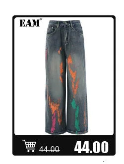 [EAM] Women Black Hollow Out Big Size Midi Shirt Dress New Lapel Long Sleeve Loose Fit Fashion Tide Spring Autumn 2024 1DF6037 Viralgem Store