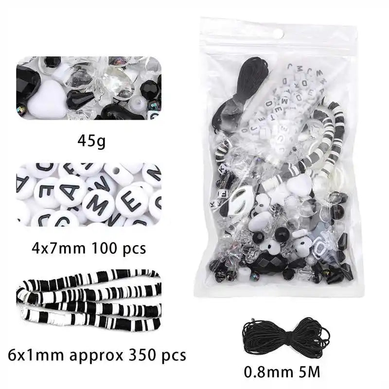 1bag Mixing Style Candy Color Acrylic Beads For DIY Handmade Bracelet Jewelry Making Phone Chain Accessories Viralgem Store