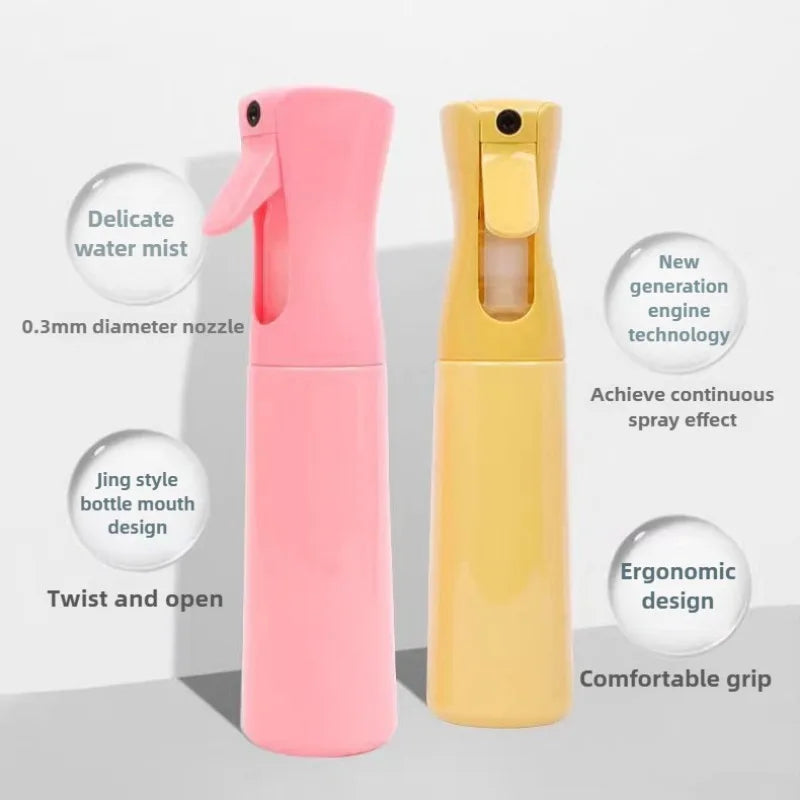 300ML Continuous Hair Plant Mist Spray Bottle Mist Spray Bottle Mist Bottle for Curly Hair Styling Product Plant Barber Viralgem Store