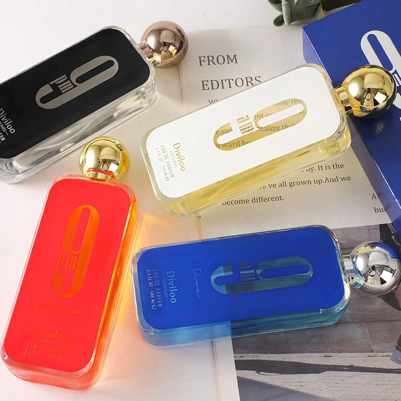 100ML Vanilla Perfume Spray Am/Pm 9 Citrus Floral Scent Women Light Fragrance Long-Lasting Body Mist Eau De Toilette Cologne Viralgem Store