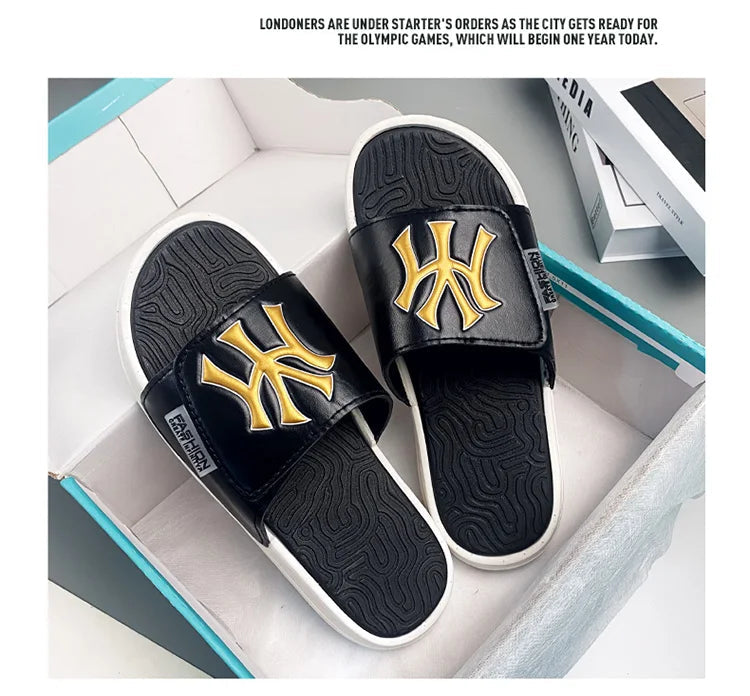 Women's Slippers Men Non-slip Slippers Summer Comfortable Beach Sandals Couple Thick Bottom Shoes Pillow Slippers 2023 Viralgem Store