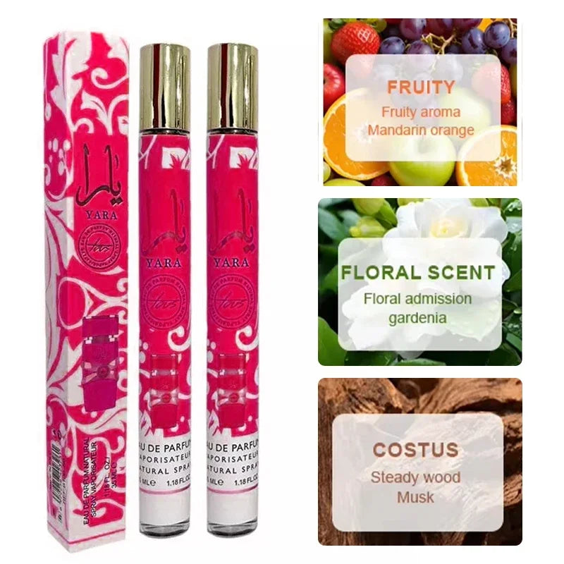 35ml Small Test Tube Arabian Perfumes Lasting Fragrance Spray Floral Scent Eau De Parfum Cologne Deodorants High Quality Gifts