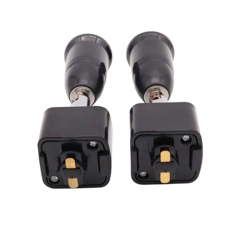 1pcs E27 Track Light Head 360 Rotation LED Light Spotlight Head Base 2 Wire Guide Rail to E27 Lmap Holder White Black Viralgem Store