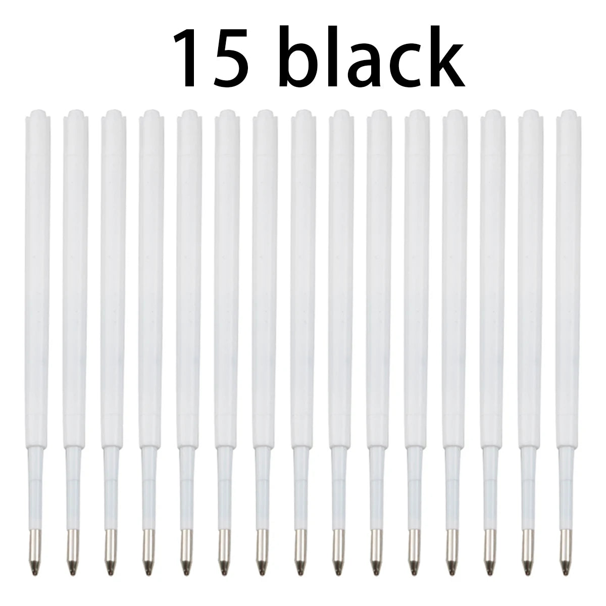 10-20pcs 0.7MM Ballpoint Pen Plastic G2 Refills Blue/Black Ink  for Pens Writting Parts Office Stationery Viralgem Store