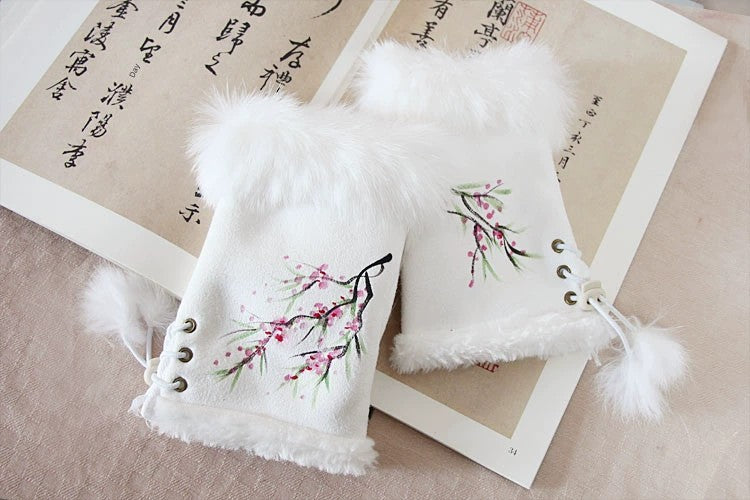 Women's Warm Half Finger Gloves Viralgem Store