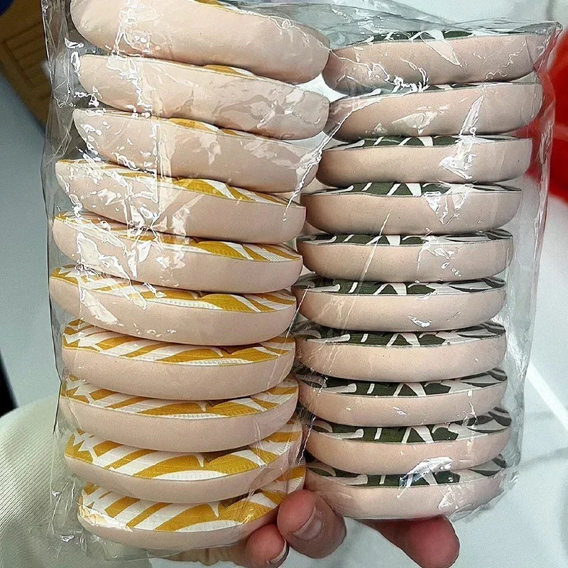 10/20PC Super Thick Cosmetics Puff Large Size Concealer Foundation Sponge Cushions Wet Dry Use Face Beauty Makeup Puffs Tools XL