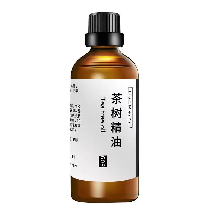 Top Natural Tea Tree Essential Oil For Remove Acne Beauty Skincare Skincare Homemade Perfume Meditation Aromatherapy 100ml/botle Viralgem Store