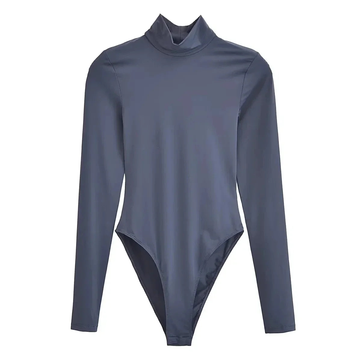 TRAF 2024 Women's Long Sleeve Body High Neck Lingeries Bodysuit Woman Basic Bodysuit Tops For Women Elegant Women's Bodys