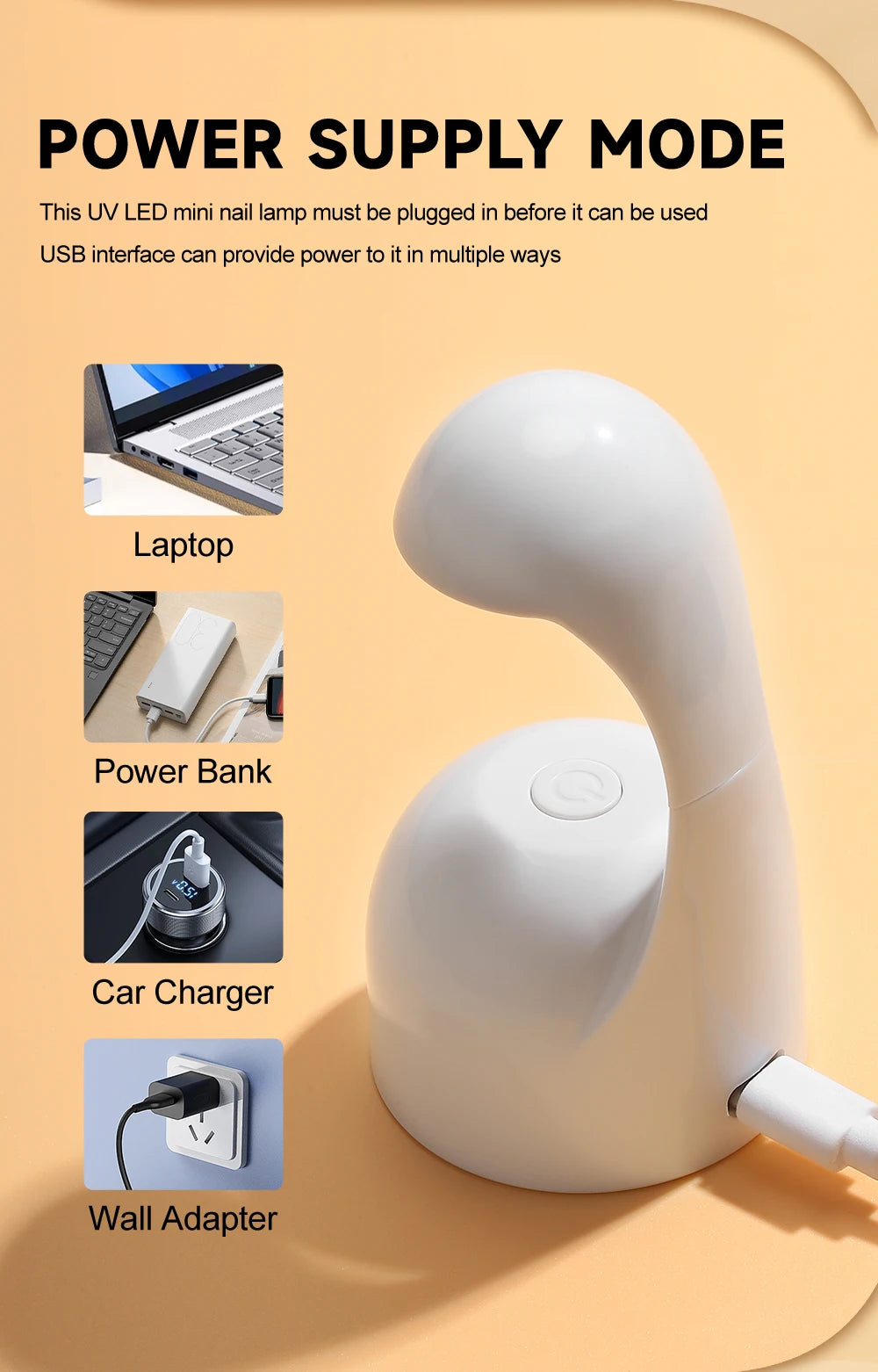 320W UV Light Dryer for Nails Gel Polish with 72 Lamp Beads 4 Timer Setting HD Display Screen Auto Sensor Professional Nail Lamp