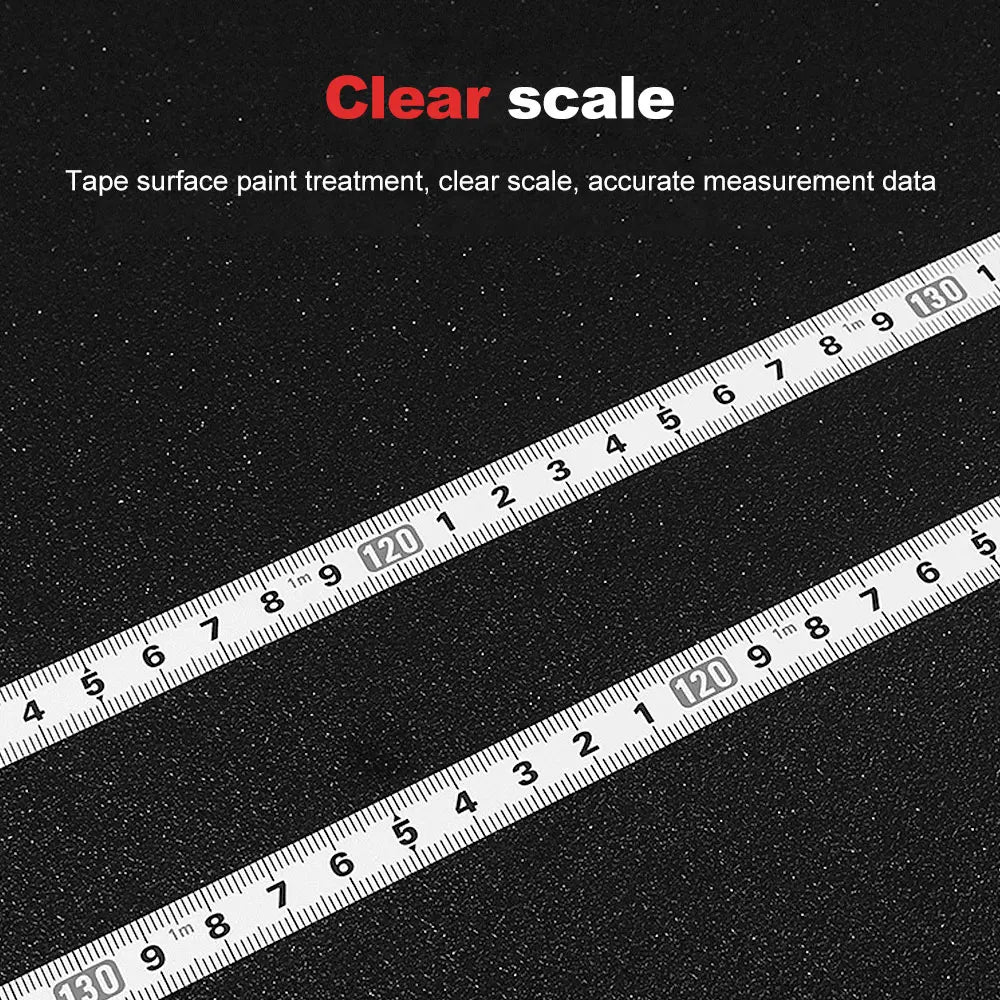 Sticky Ruler Scale With Glue Sticker Woodworking Guide Rail Self-Adhesive International Standard Scale Tape Measure Flat Ruler