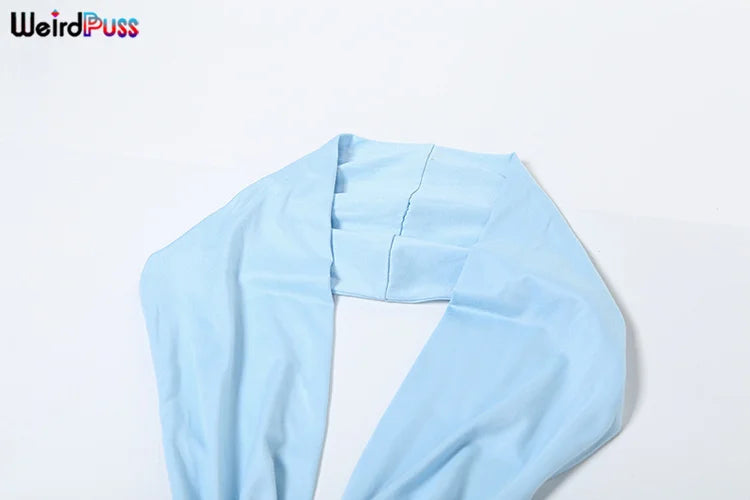 Weird Puss Knot Halter Dress Woman Summer Sexy Solid Backless Straps Ruffles Deep V-Neck Bodyshape Party Elegant Skinny Vestidos Viralgem Store