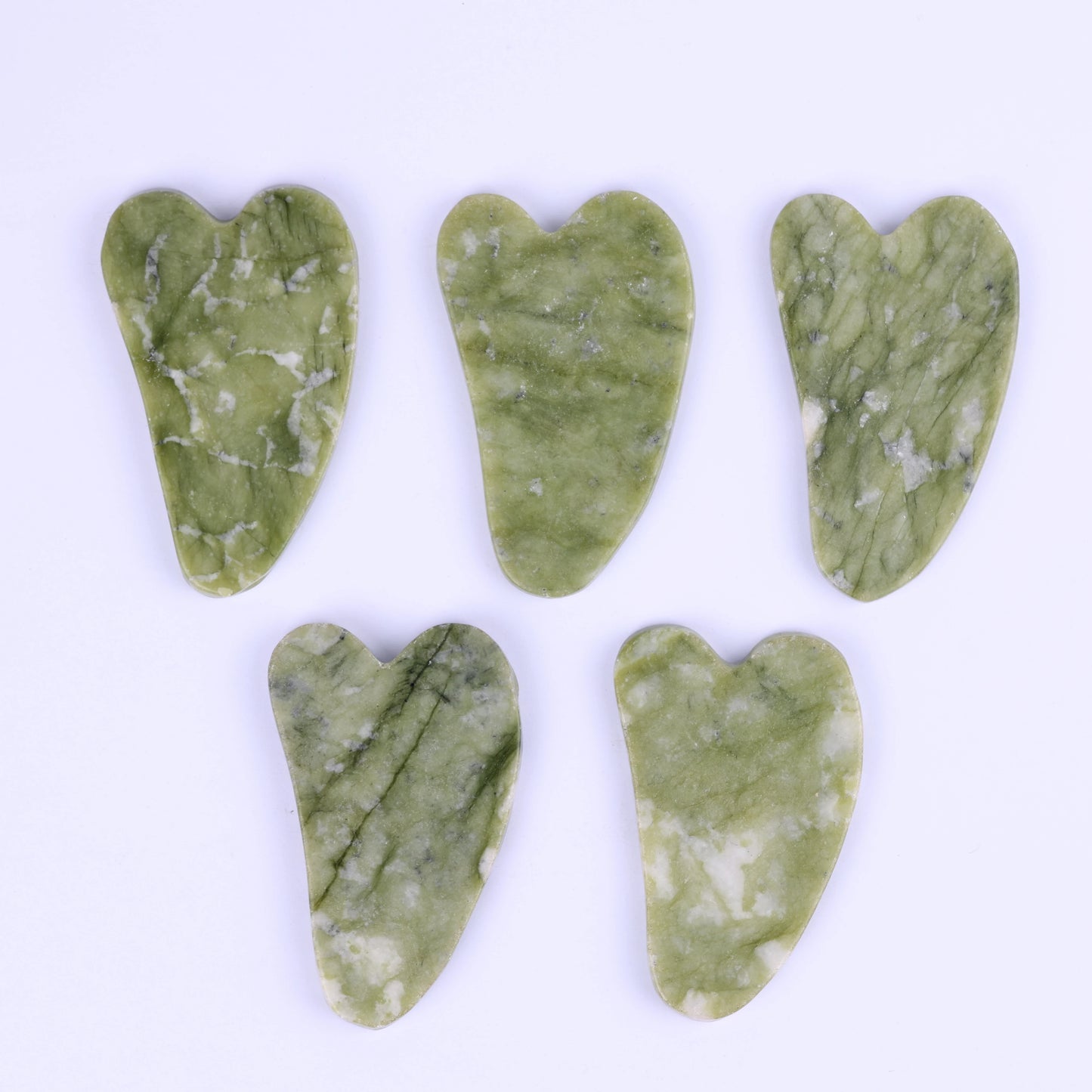 1PC Natural Jade Stone Gua Sha Board Massage Guasha Scraper Plate Face Beauty Health Massager Tools For Face Neck Back Skincare