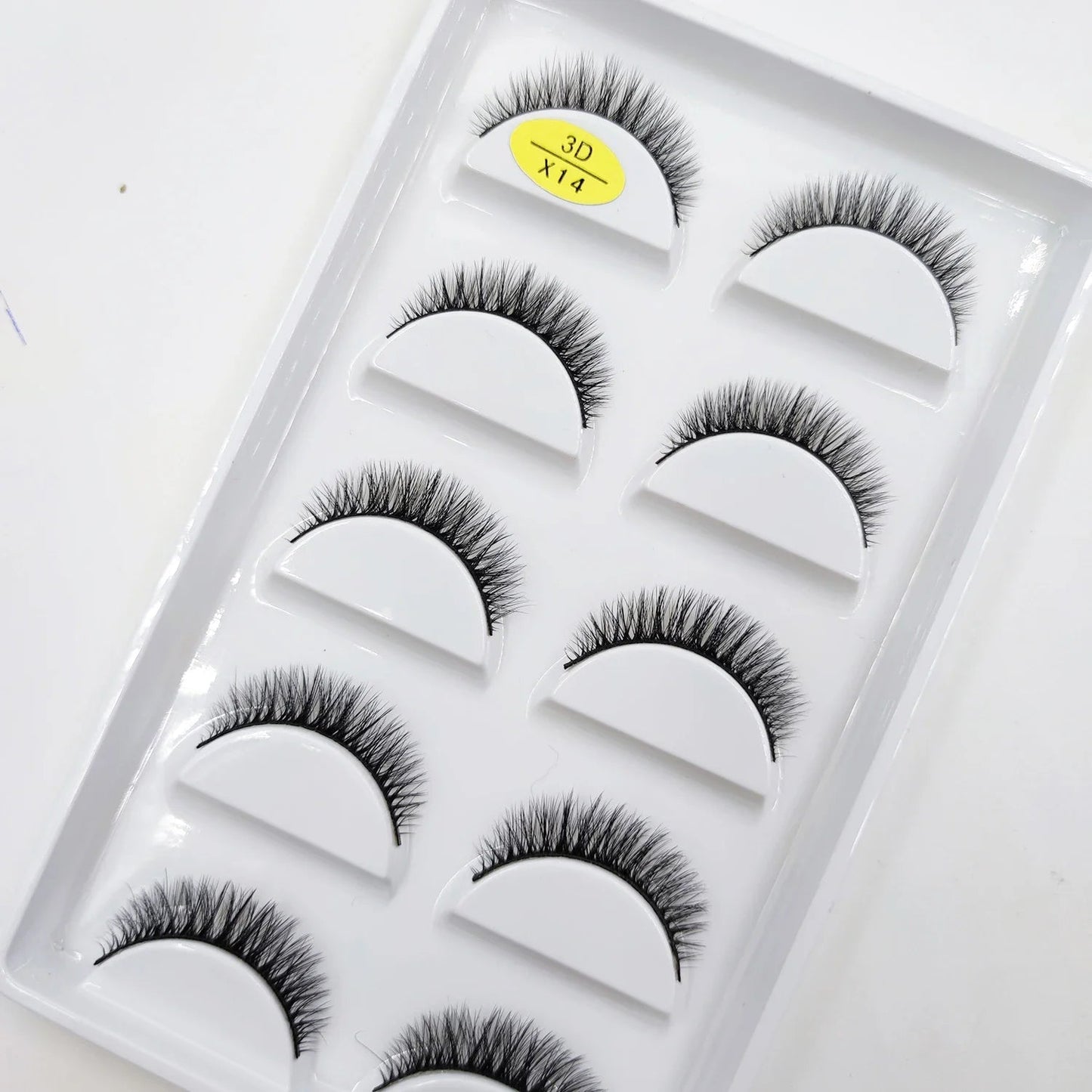 38 Style 5 Pairs Eyelash Natural 3D Mink False Eyelashes Makeup Fake Eye Lashes Faux Cils Make Up Beauty Tools Wholesale Viralgem Store