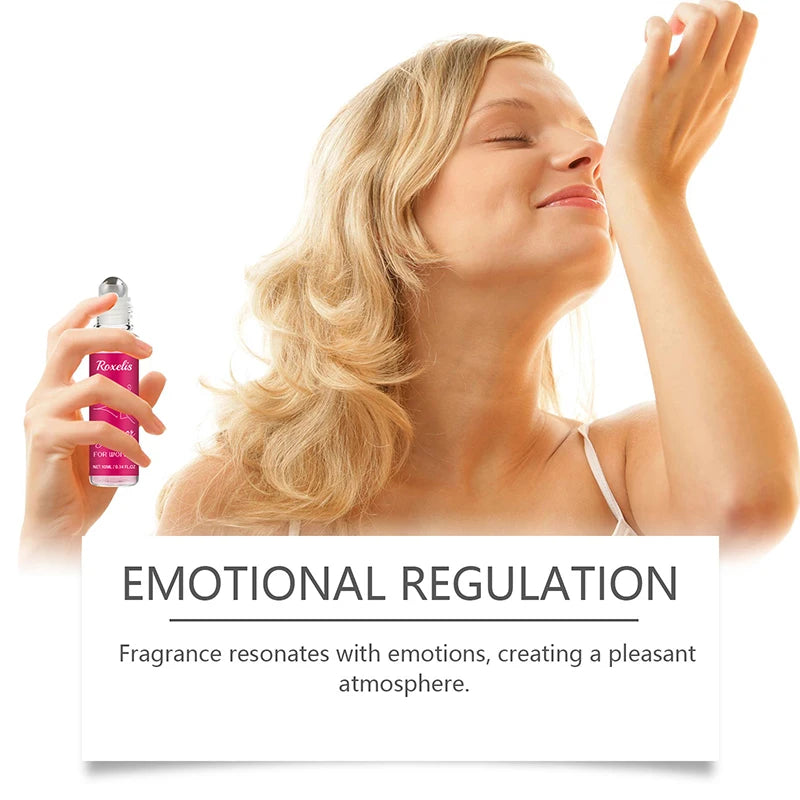 10ml Men/women Pheromone Roller Perfumel Long Lasting Natural Refresh Body Essence Fragrance Attracts Men/women Dating Perfum