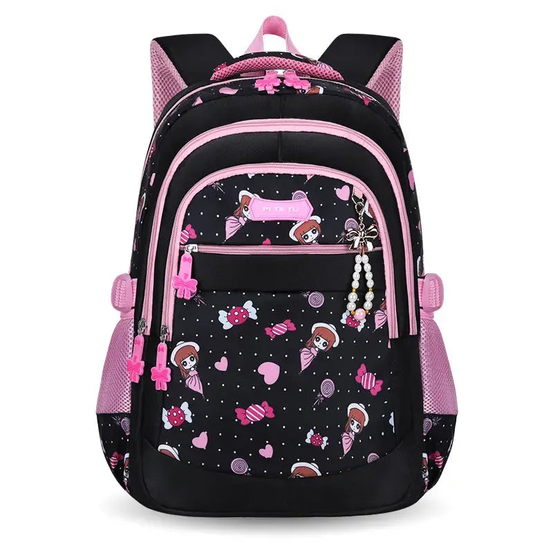 2021 New Children Cartoon School Bag For Girls Students Princess School Backpack Gift kid school bag pack Mochila