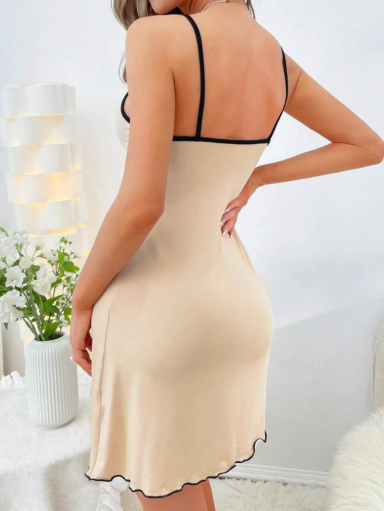 Summer Suspenders Mini Dress Women Sleepwear Comfortable Home Leisure Sexy Nightgowns Littler Bear Printed Nightdress Viralgem Store