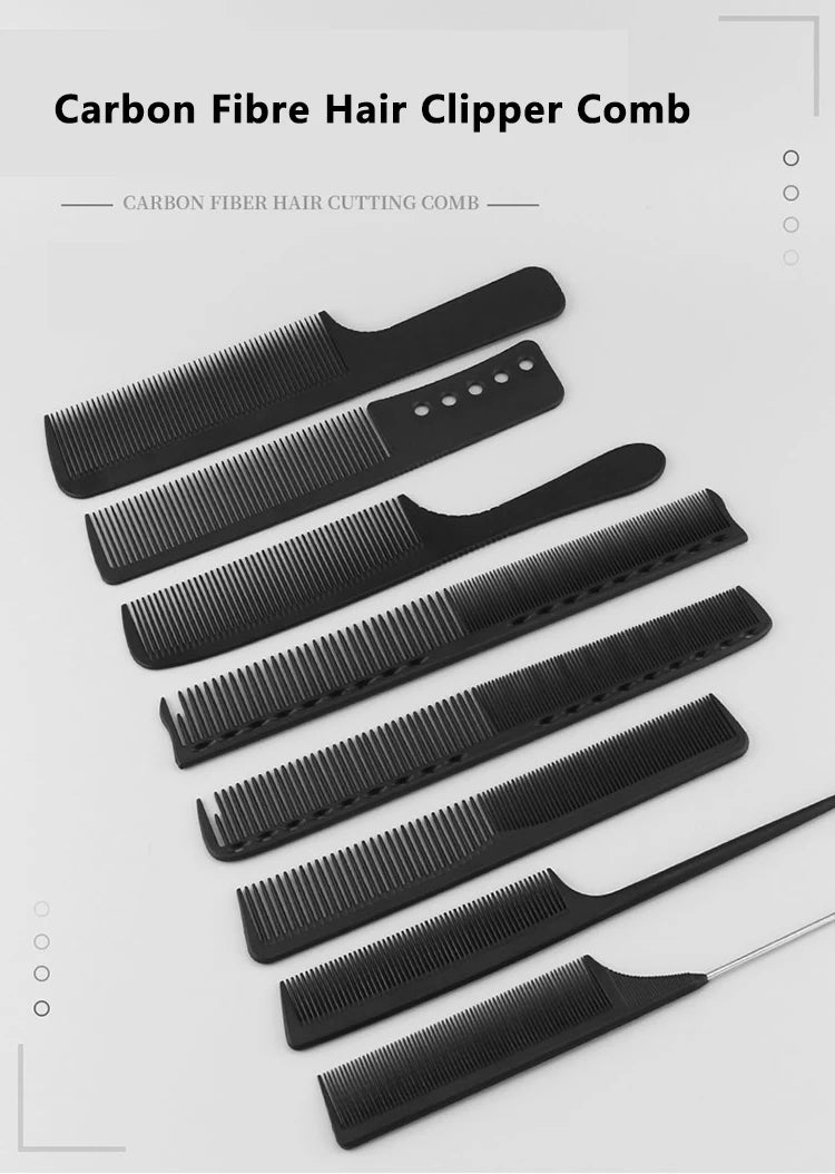 14 Size Hair Comb Anti-static Straight Hair Combs Brushes Salon Hairdressing Hair Combs Hair Styling Tools Barber Accessories