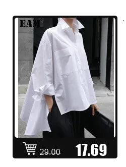 [EAM] Big Size Gray Jacket Wide Leg Pants Two Piece Suit New V-Neck Long Sleeve Women Fashion Tide Spring Autumn 2024 1DH6481