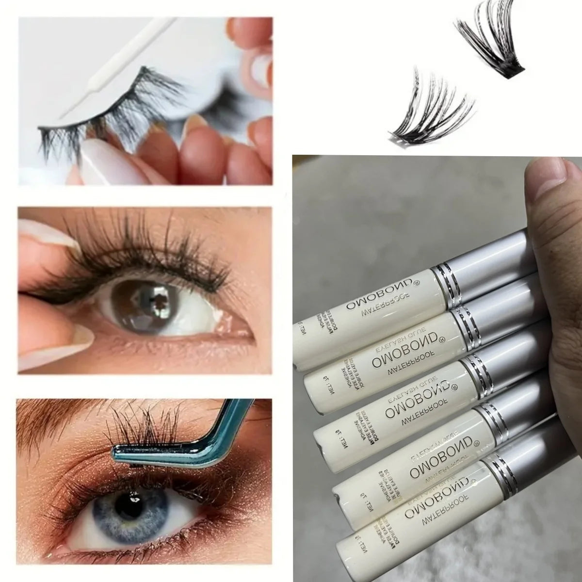 7g Quick Dry Invisible False Eyelash Glue Styling Transparent Natural Fake Eyelashes Extension Glue Adhesive Waterproof Makeup * Viralgem Store
