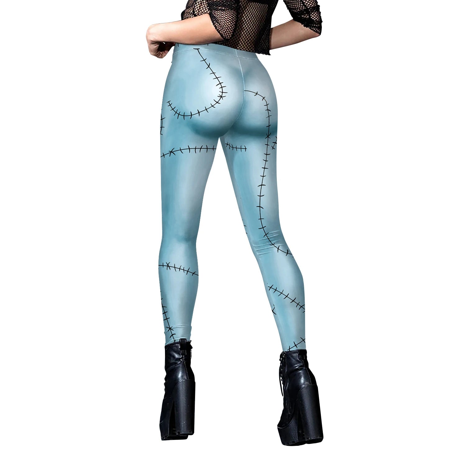 [You're My Secret] Cosplay Zombie Series Legging For Women Push-up Fitness Leggins Pants Casual Halloween Party Trousers 2024 Viralgem Store