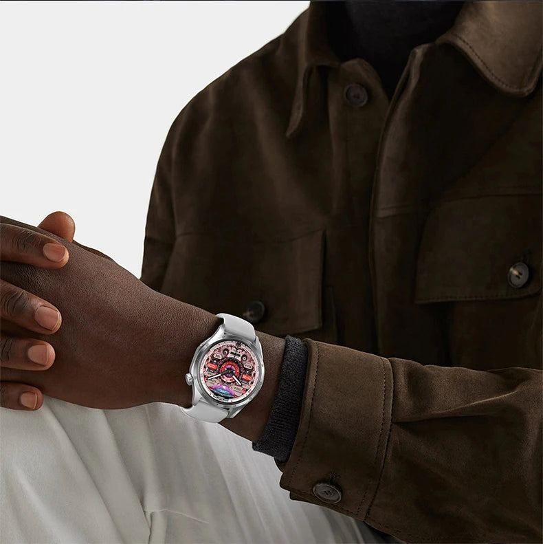 2025 New Mens Smart Watch 360 * 360 Bluetooth Call Smartwatch AMOLED Screen GPS Smart Watches NFC Waterproof Smart Watch for Men