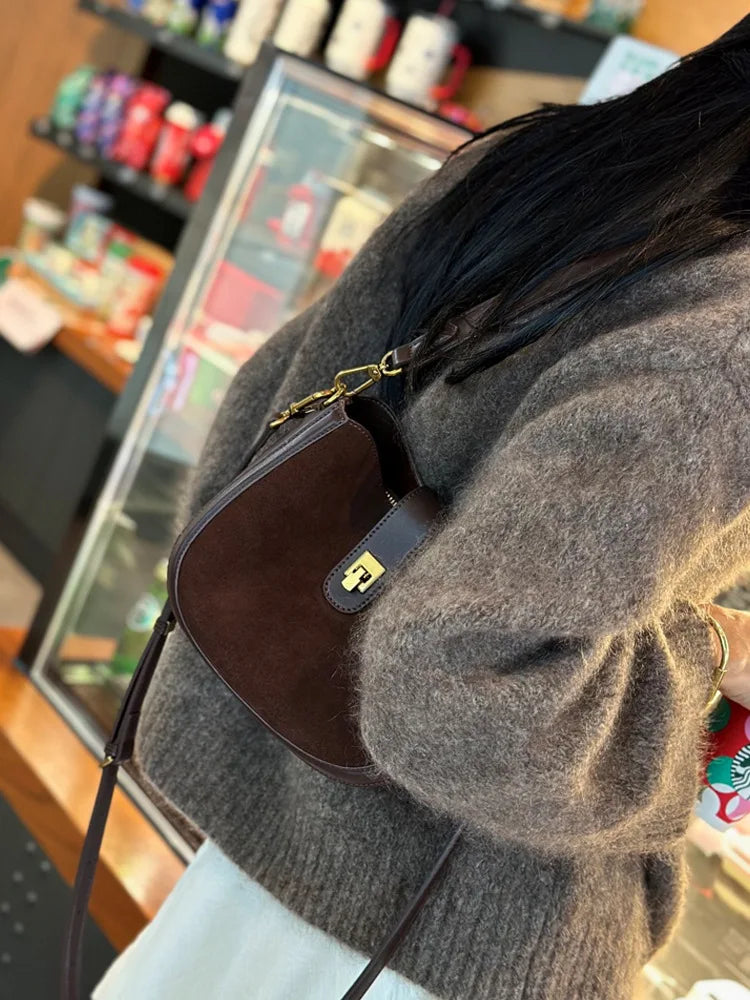 Women‘s Cowhide Genuine Leather Shoulder Bag Ladies Soft Cow Real Leather Handbag Female Fashion Luxury Design Crossbody Bags Viralgem Store