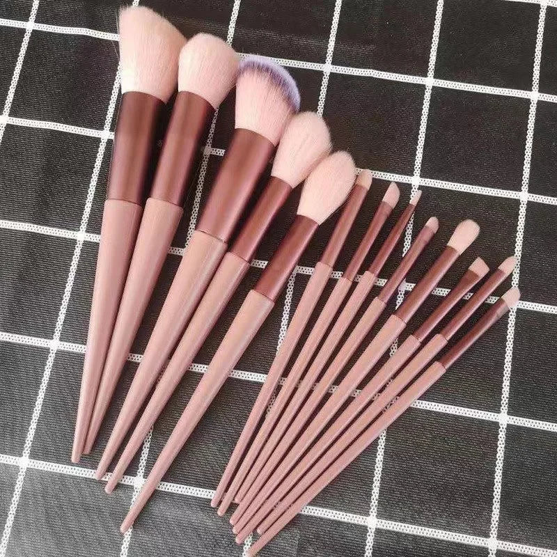 13/8PCS Makeup Brushes Pro Green Brush Set Powder Eyeshadow Blending Eyeliner Eyelash Eyebrow Make Up Beauty Cosmestic Brushes Viralgem Store