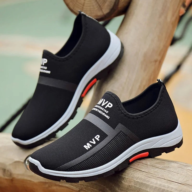 Summer Mesh Men Shoes Lightweight Sneakers Men Fashion Casual Walking Shoes Breathable Slip on Mens Loafers Zapatillas Hombre Viralgem Store