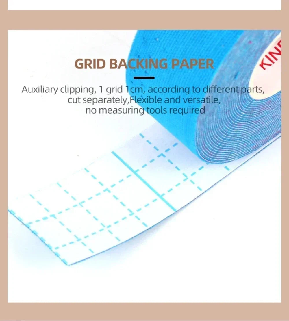 2.5CM x 5M Kinesiology Tape For Face V Line Neck Eyes Lifting Wrinkle Remover Sticker Tape Facial Skin Care Tool Elastic Bandage Viralgem Store