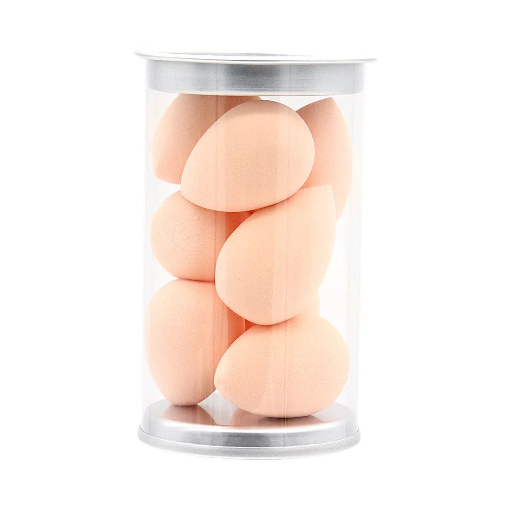 8Pcs Mini Makeup Sponge Face Beauty Cosmetic Powder Puff for Foundation Cream Concealer Make Up Blender Tool with Storage Box Viralgem Store