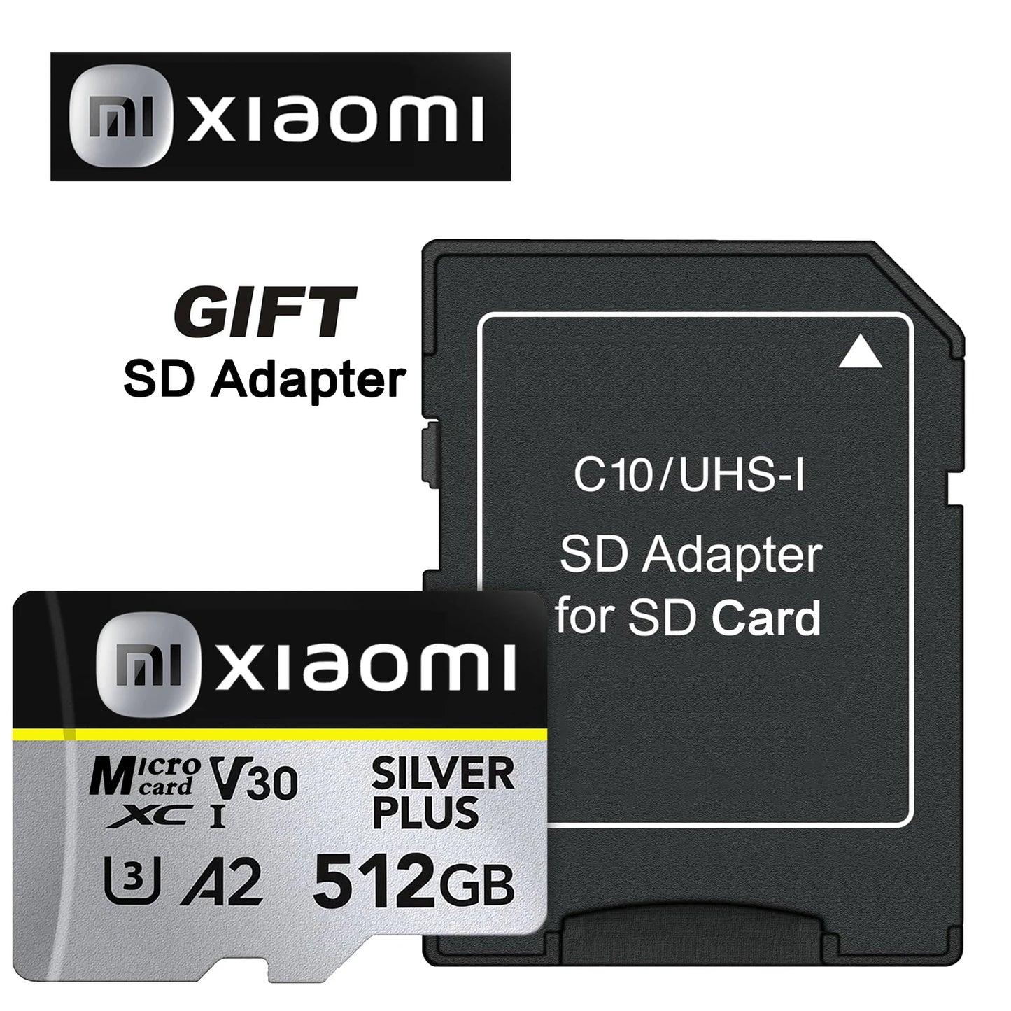 Xiaomi SD Memory Card 1TB 512GB Ultra Micro SD Card 128GB 256GB U3 V30 4K Full HD TF Memory Flash Card For Phone Computer