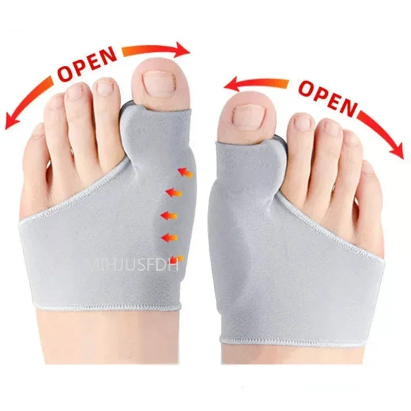 Toe Separator Hallux Valgus Bunion Corrector Orthotics Feet Bone Thumb Adjuster Correction Pedicure Sock Straightener