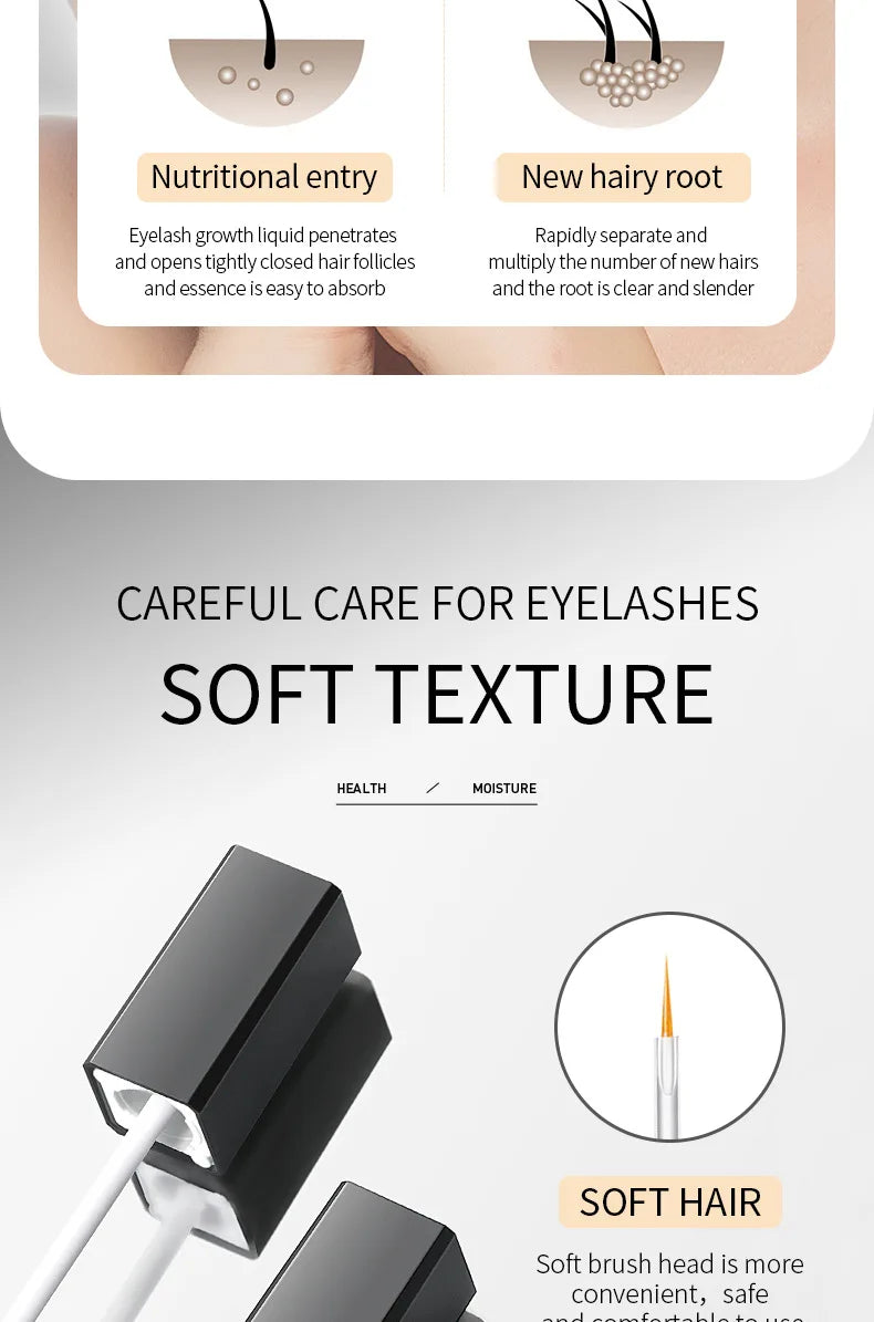 7 Days Fast Eyelash Growth Serum Eyelash Eyebrow Growth Strong Makeup Extension Treatment Thicken Care Products Viralgem Store