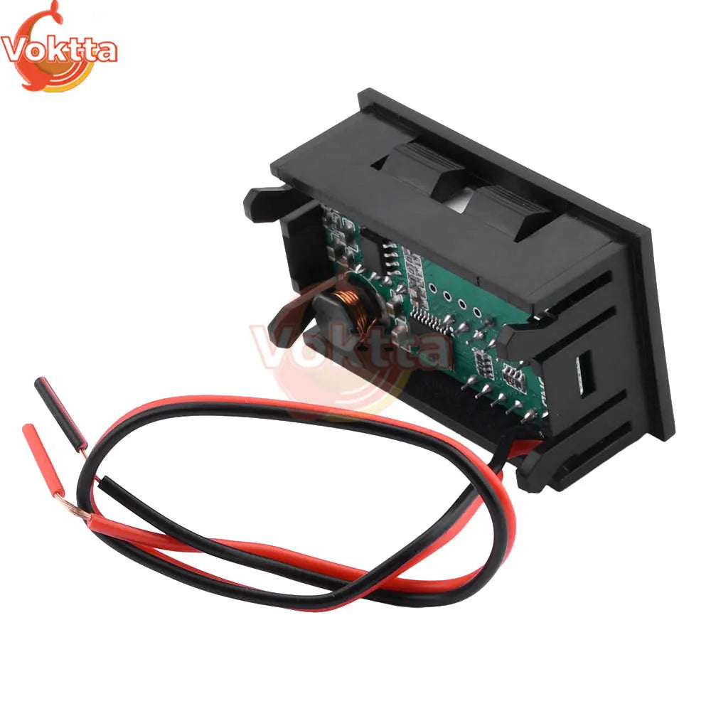 12V Lead-acid Battery 3S 11.1V-12.6V Lithium Battery Level Indicator LED Digital Display Voltmeter Dual USB Voltage Tester Viralgem Store