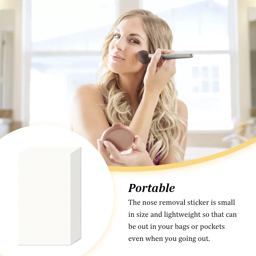 120 Pieces LANBENA Blackhead Remover Papers Face Pores Strips Pad Stickers Skin Care Accessories Skin tag Nose