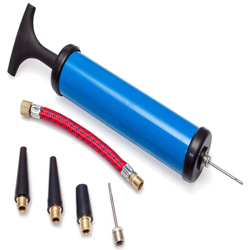 7/9pcs/set Flexible Hose Volleyball Football Basketball With Needle Hand Air Pump 8inch Durable Balloon Ball Inflator Portable Viralgem Store