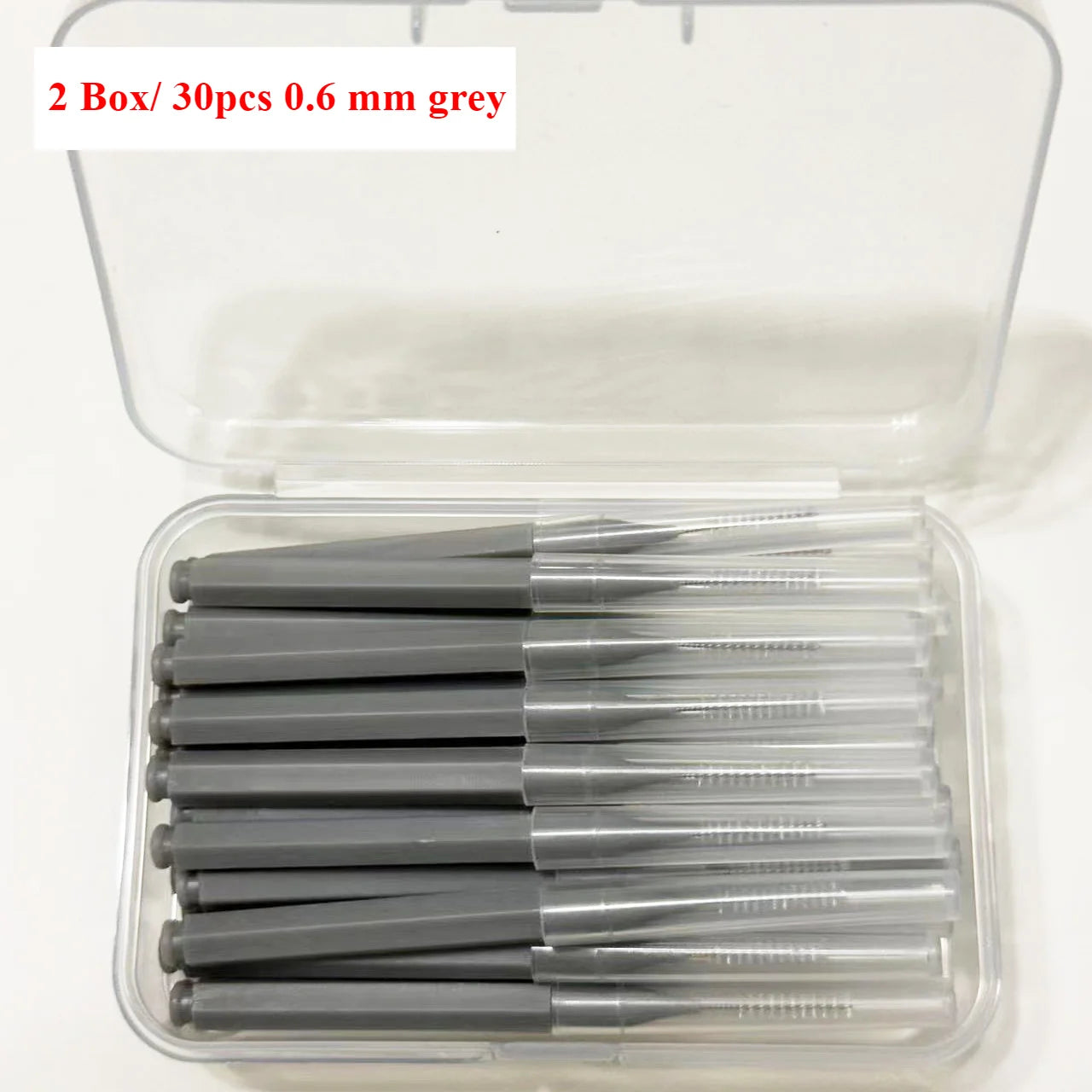 30pcsInterdental Brushes Dental Brush Between Teeth For Dental Orthodontic Clean Between Teeth Cleaning Tools Soft Micro Brushes