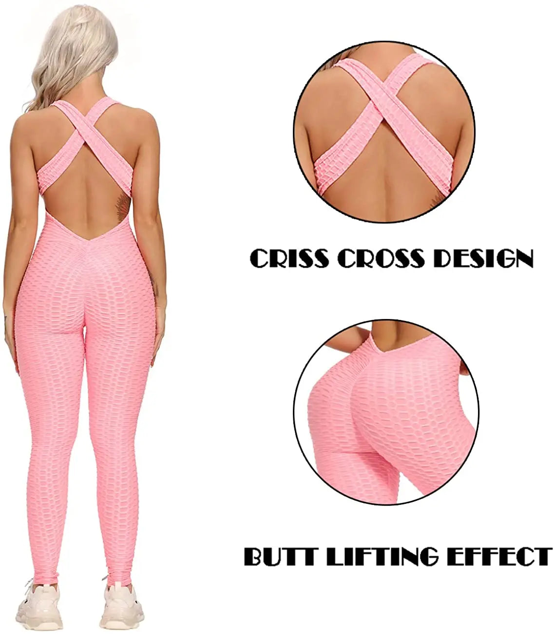 Women Halter Yoga Set Black Activewear Sexy Bandage Sleeveless Jumpsuit Skinny Rompers Solid Elastic Bodycon Fitness Sport Suits Viralgem Store