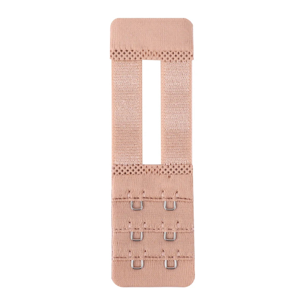 3Pcs Bra Extension Strap Extenders for Women Adjustable Belt Buckle Elastic 3 Row Hook Lengthen Expander Intimate Accessories Viralgem Store