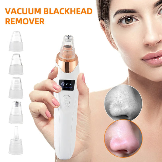 Vacuum Nose Blackhead Remover Face Cleansing Beauty Machine Facial Suction Cleaner Pimple Dead Skin Remover Extractor Skin Care Viralgem Store