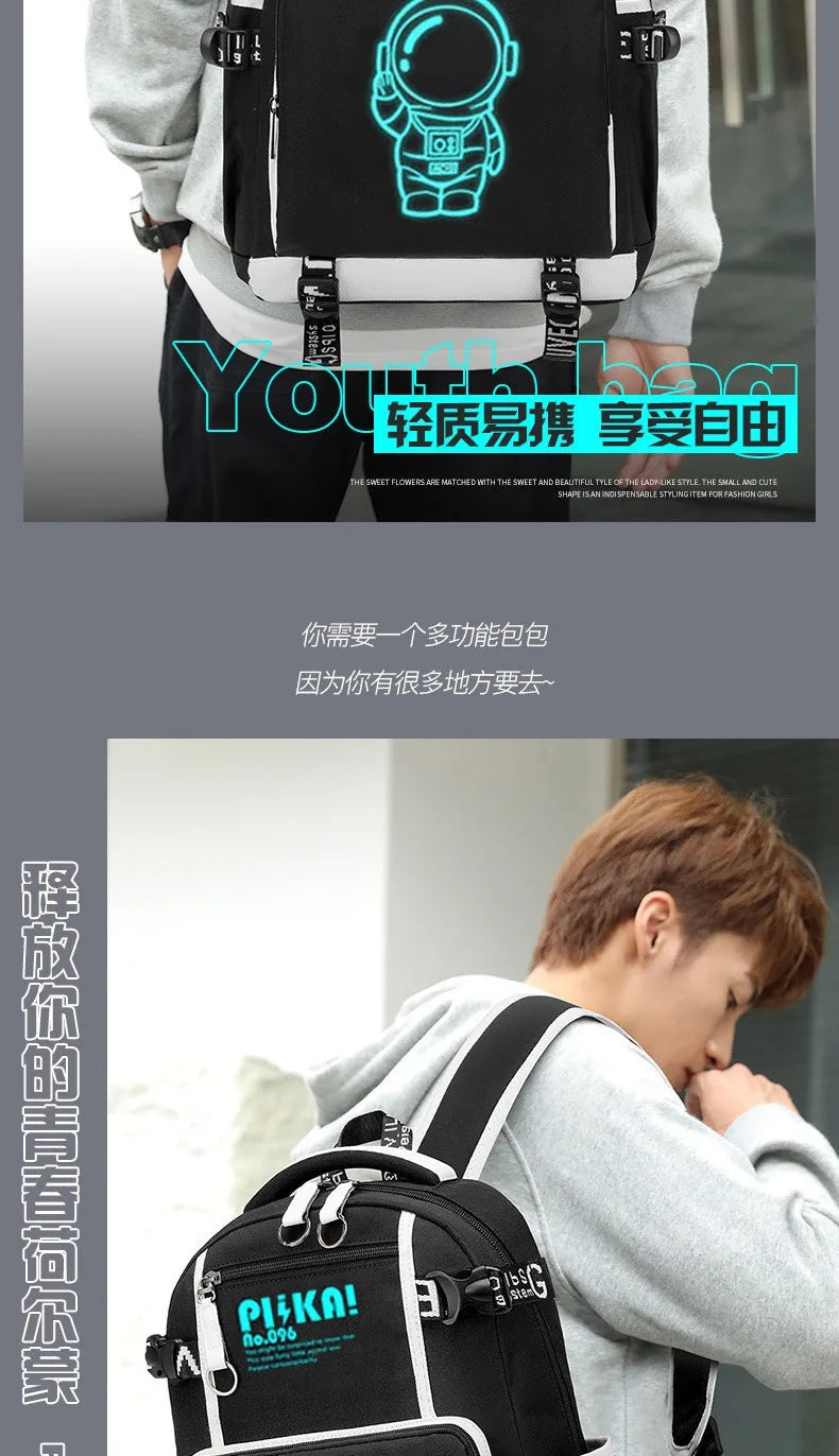 Waterproof Luminous Kids Backpack Children School Bags For Boys Orthopedic School Backpack Primary Schoolbag Book Bag Mochila Viralgem Store