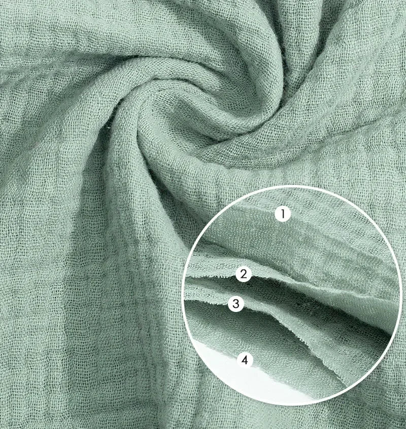 2/5pcs Baby Saliva Soft Absorbent Gauze Cotton Burp Cloth Kindergarten Handkerchief Newborn Washcloth Nursing Towel