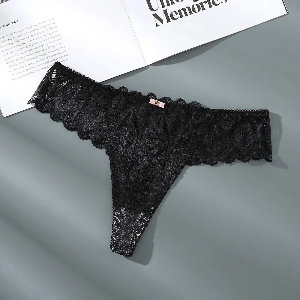 Women Sexy Panties Lace Thongs Women G-string Female Underwear Panties Romantic Lingeries for Ladies T-back Free Shiping Items Viralgem Store