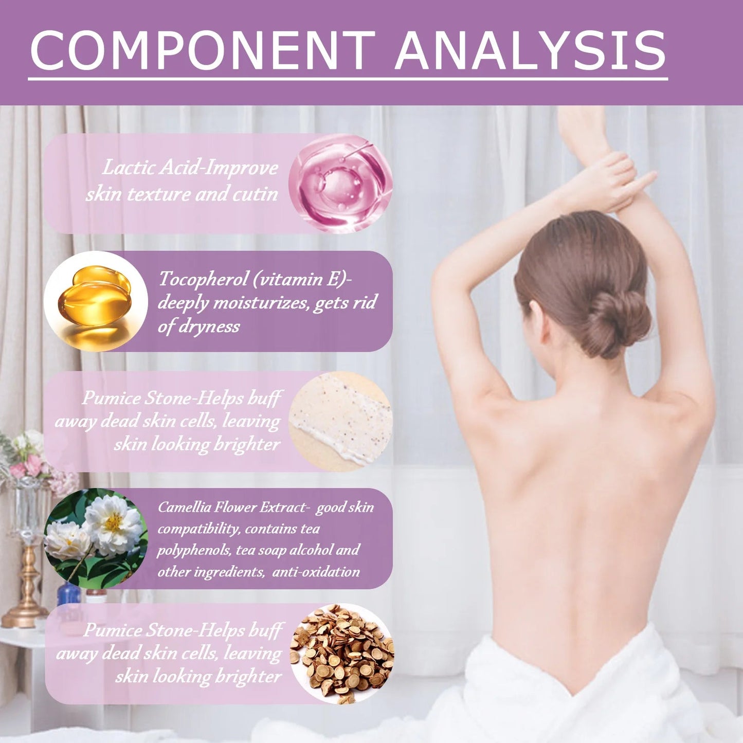 7-Day Fast Body Scrub Cream Moisturizing Skin Repair Keratosis Pilaris Removing Strawberry Legs Eraser Nourishing Body Skin Care Viralgem Store