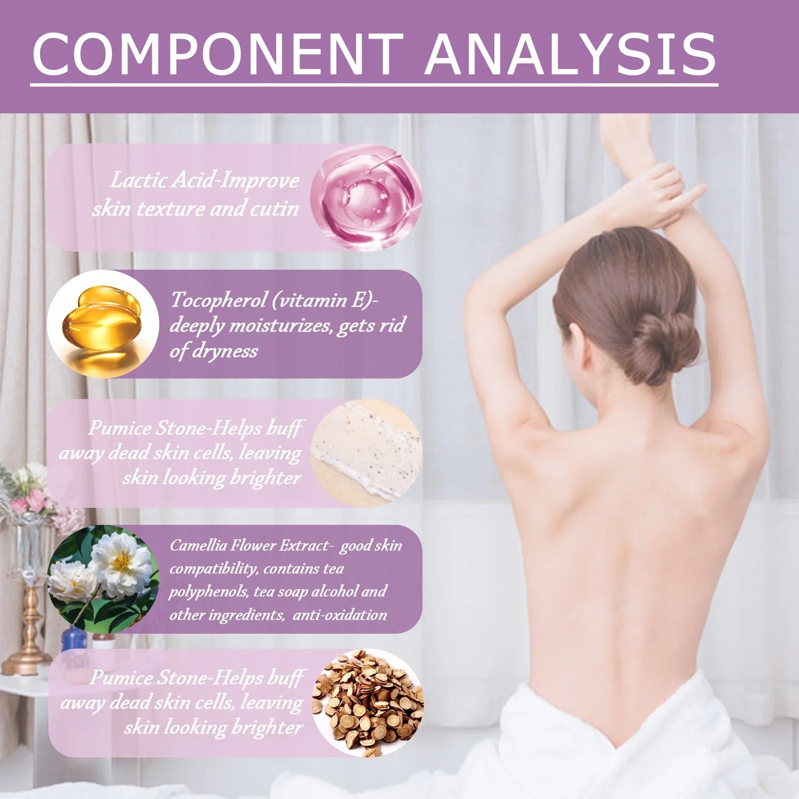 7-Day Fast Body Scrub Cream Moisturizing Skin Repair Keratosis Pilaris Removing Strawberry Legs Eraser Nourishing Body Skin Care Viralgem Store