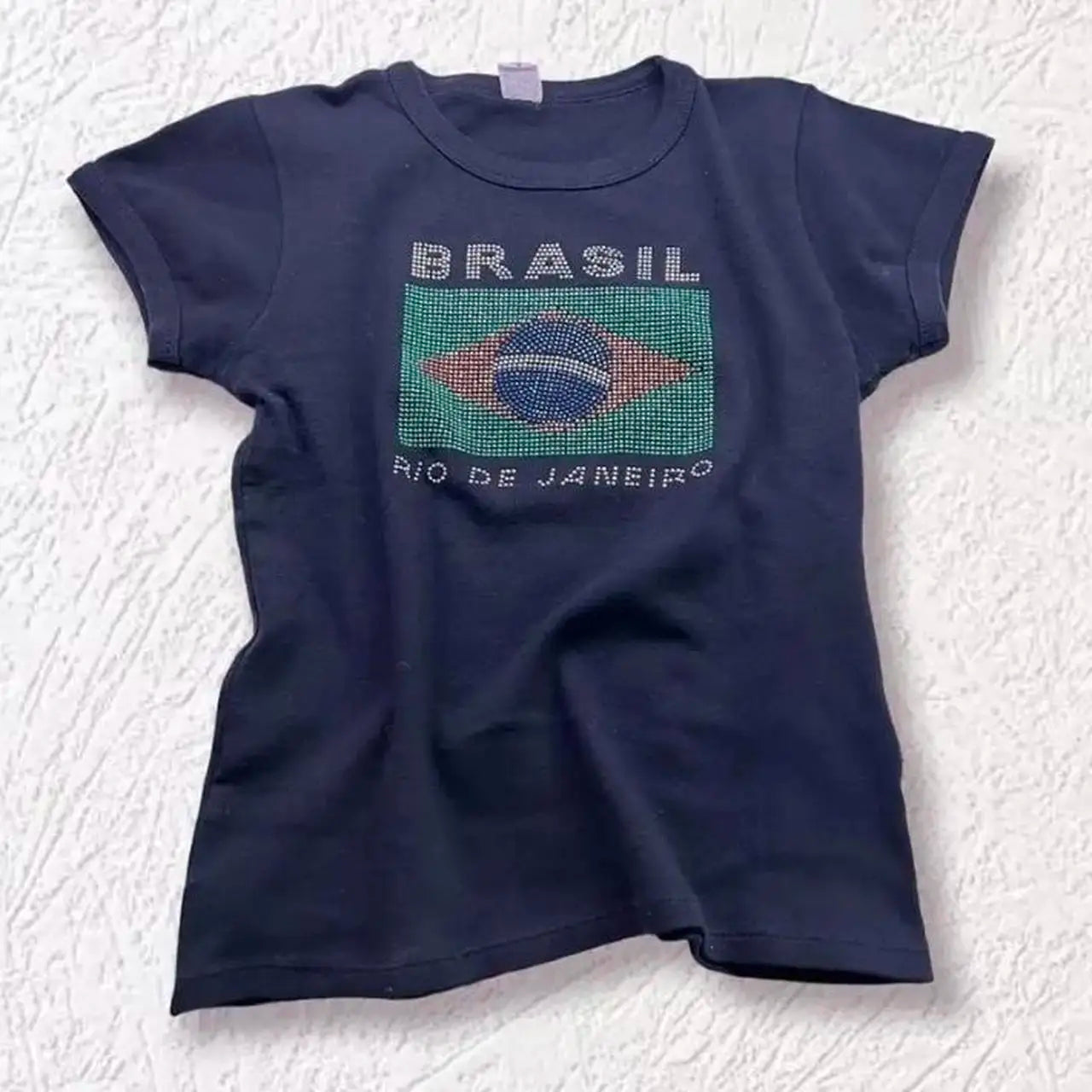 Women's Streetwear Cute Lettre Print T-Shirt Y2k Punk Summer Casual Preppy Style Slim Crop Top Vintage Sexy Grunge Fairy Tees