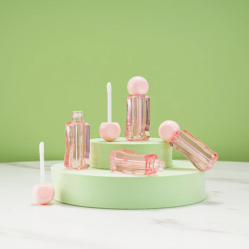 1/10PCS Empty Transparent PE Lip Gloss Tubes Plastic Lip Balm Tube Lipstick Mini Sample Cosmetic Container