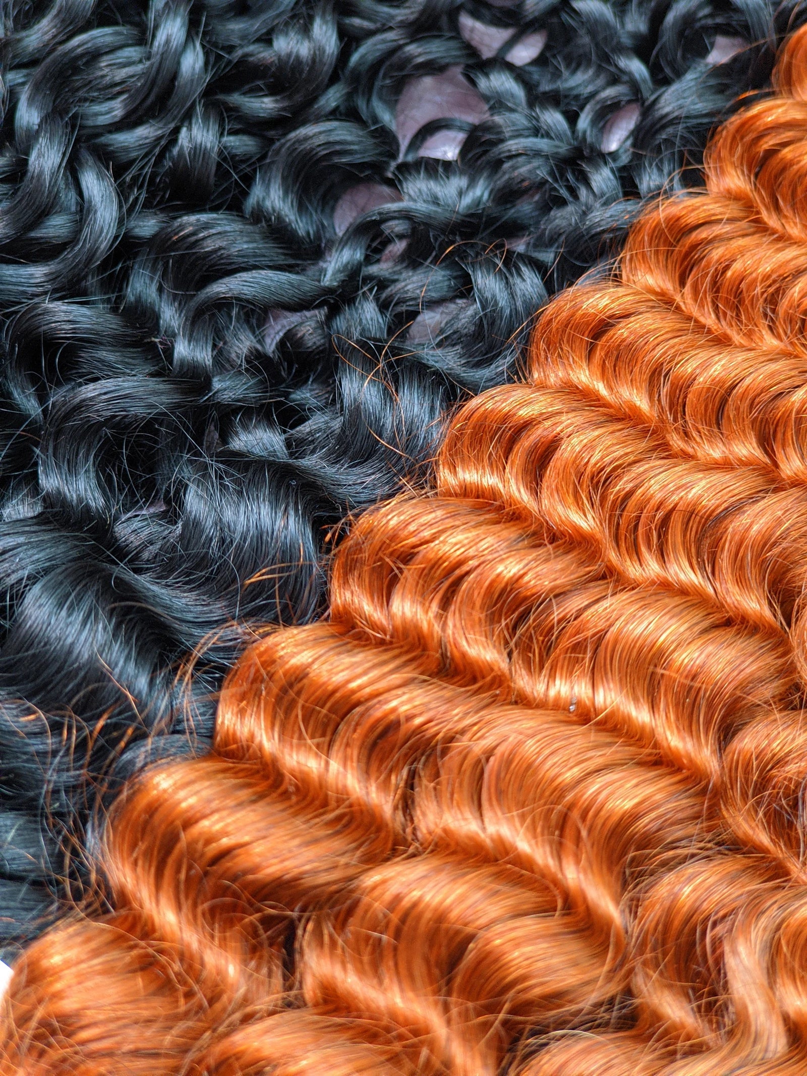 22Inch 100% Human Hair Bundle No Weft Deep Wave Curly Brazilian Virgin Hair for Boho Braid Burgundy 1 2 3 Bundles Hair for Women Viralgem Store